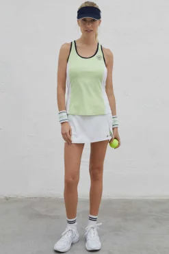 Saia Branca Com Malha Interior