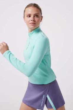 Saia Com Malha Interior Em Lilas