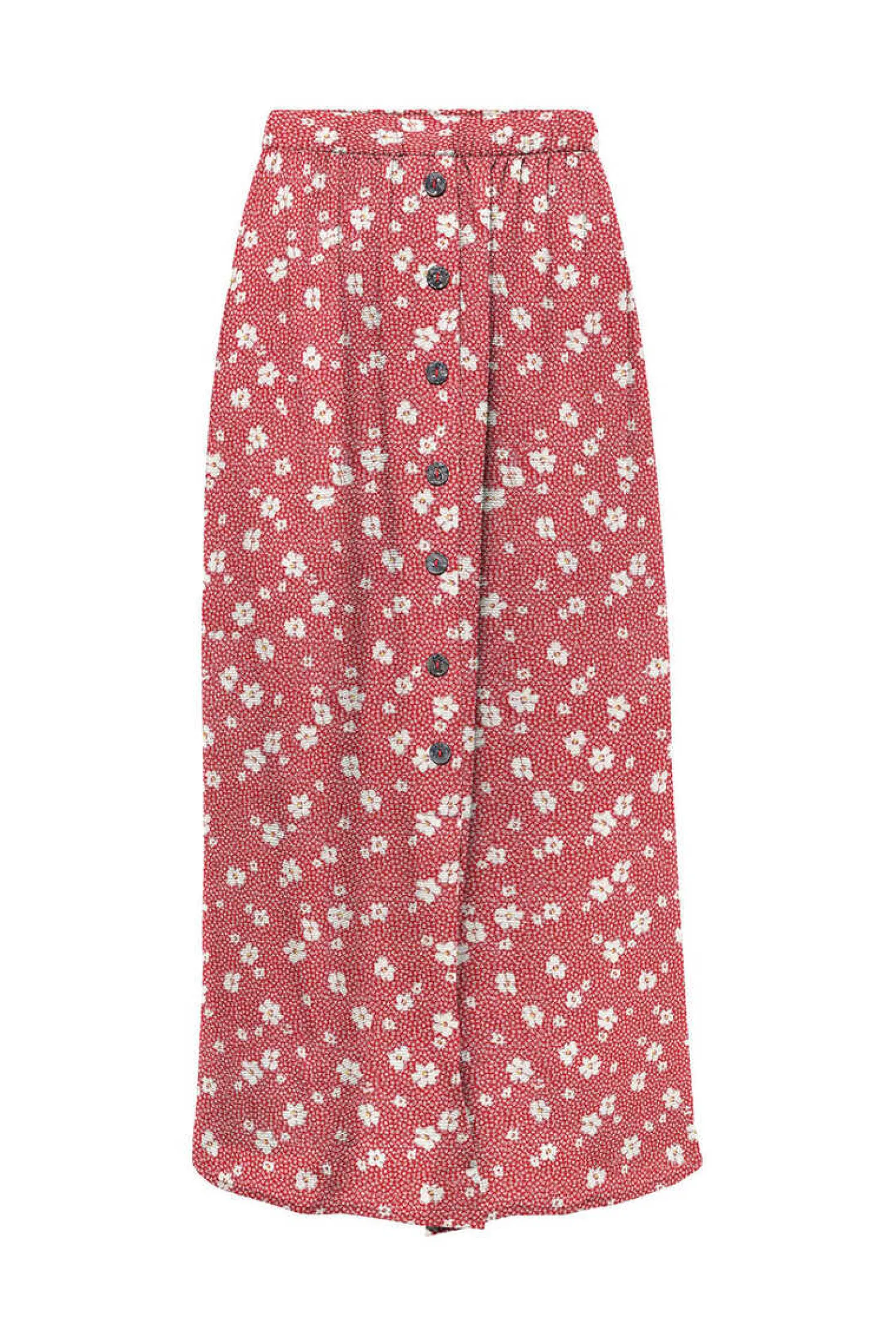 Saia Comprida Estampada