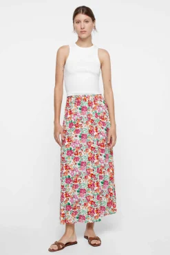 Saia Comprida Estampada