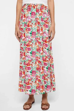 Saia Comprida Estampada