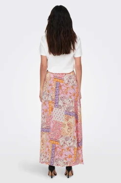 Saia Comprida Estampada