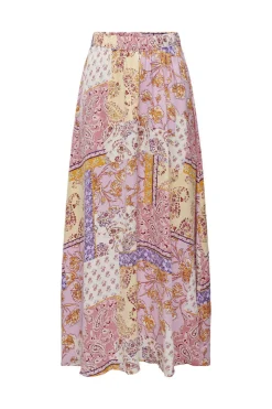 Saia Comprida Estampada