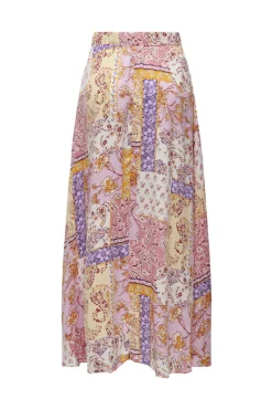 Saia Comprida Estampada