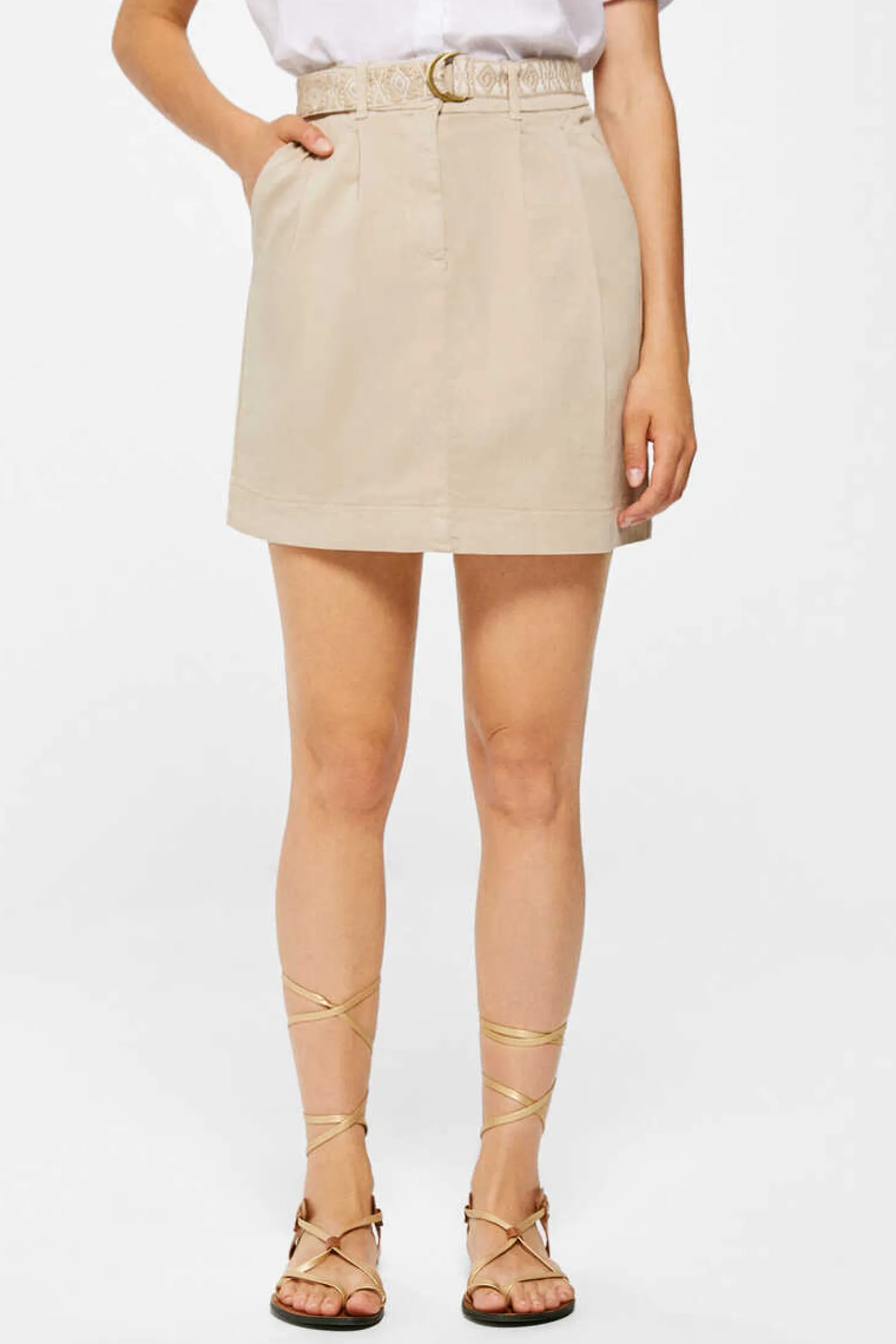 Saia Curta Algodao
