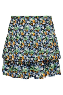 Saia Curta De Folhos