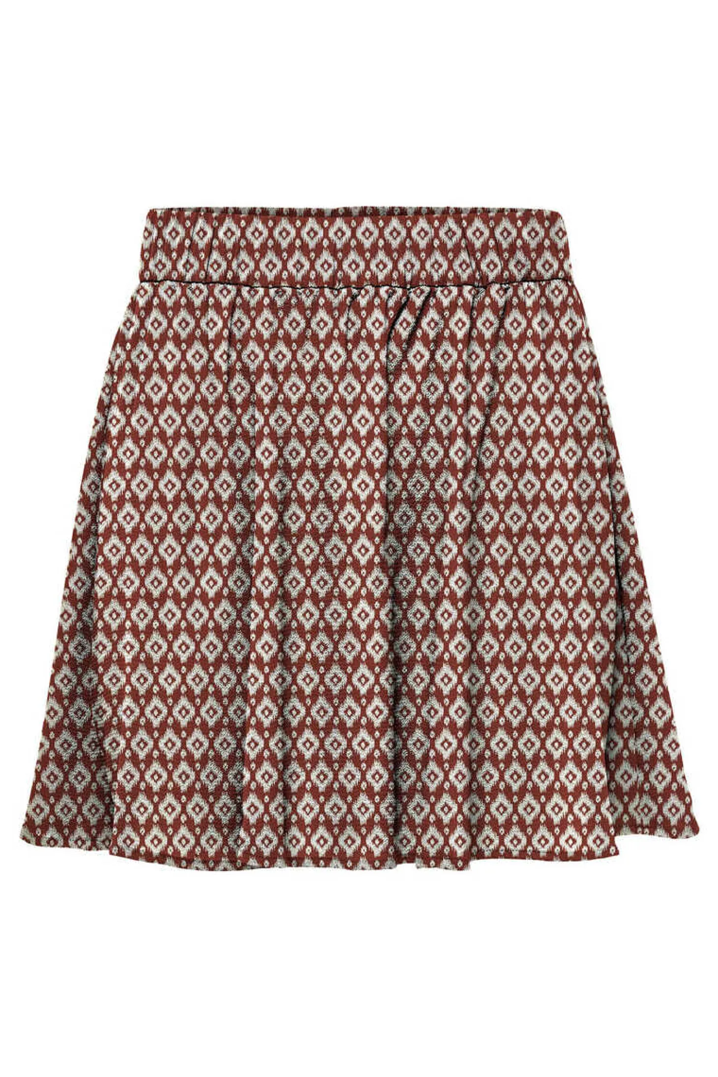 Saia Curta Fluida Estampada