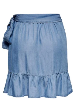 Saia Curta Tencel Cruzada