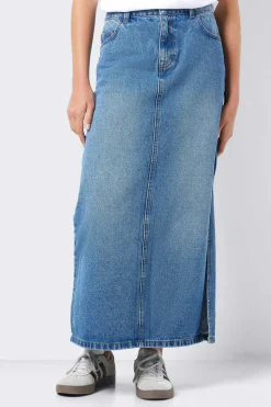 Saia Midi Denim