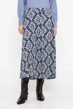 Saia Midi Estampada