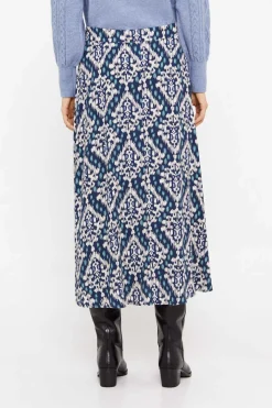 Saia Midi Estampada