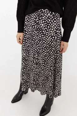 Saia Midi Estampada