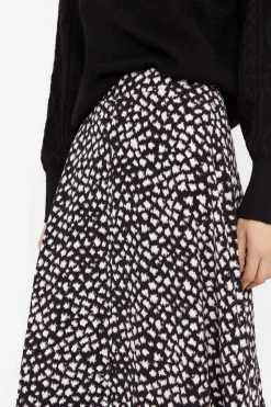Saia Midi Estampada