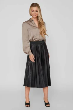 Saia Plissada Midi