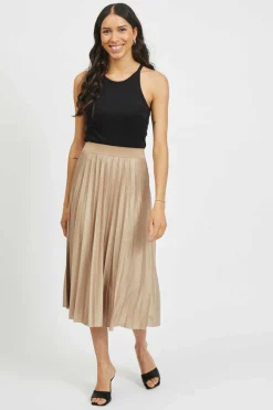 Saia Plissada Midi