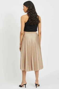 Saia Plissada Midi