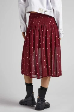 Saia Tecido Semitransparente