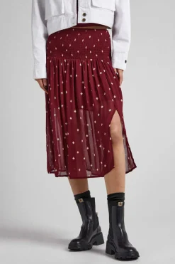 Saia Tecido Semitransparente