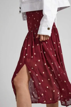 Saia Tecido Semitransparente