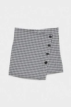 Saia-Calca Jacquard Botoes