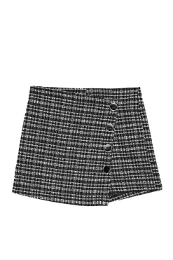 Saia-Calca Jacquard Botoes