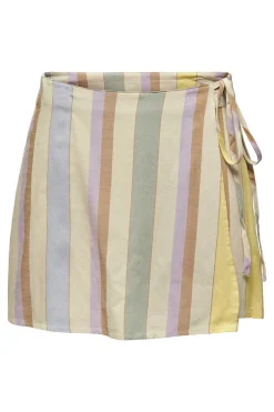 Saia-Calca Laco Lateral Com Linho