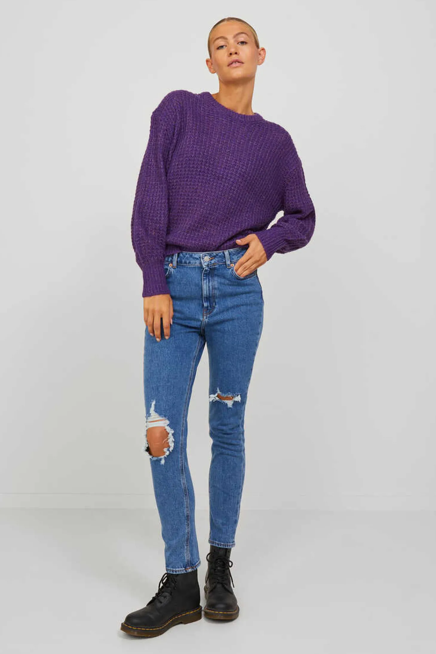 Salta Tricotada Estruturada