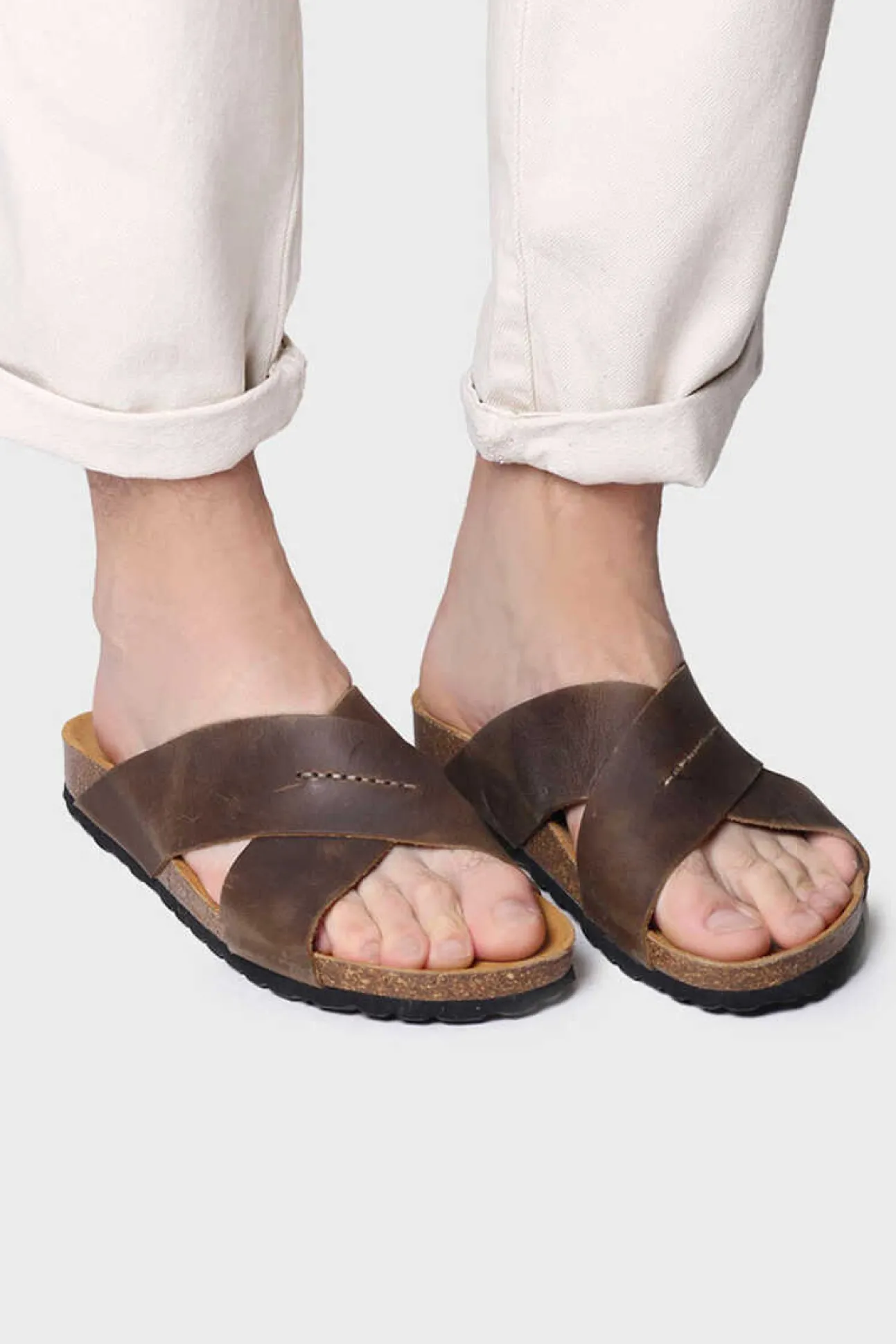 Sandalia Bio De Piel - Gol-Pe