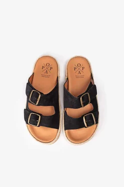 Sandalia Icacos Croute Preta