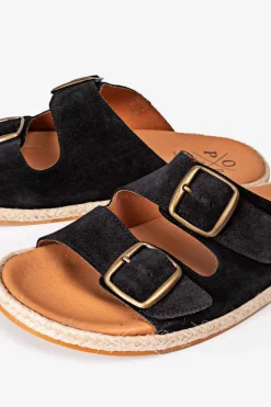 Sandalia Icacos Croute Preta