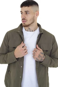 Sobrecamisa Com Bolsos