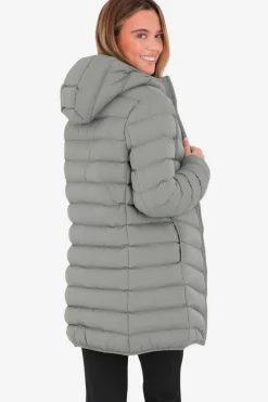 Sobretudo Acolchoado Com Capuz