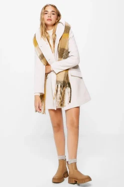 Sobretudo Capuz Dupla Abotoadura