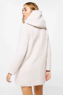 Sobretudo Capuz Dupla Abotoadura