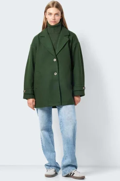 Sobretudo Com Botoes Dianteiros