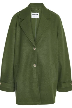 Sobretudo Com Botoes Dianteiros