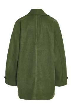 Sobretudo Com Botoes Dianteiros