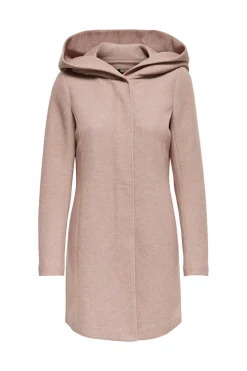 Sobretudo Com Capuz E Fecho-Eclair