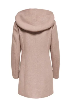 Sobretudo Com Capuz E Fecho-Eclair