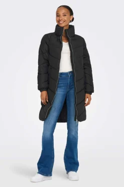 Sobretudo Comprido Acolchoado