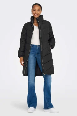 Sobretudo Comprido Acolchoado