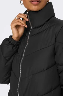 Sobretudo Comprido Acolchoado