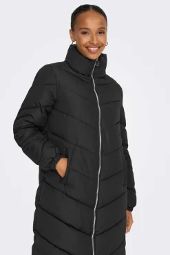 Sobretudo Comprido Acolchoado