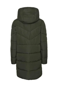 Sobretudo Comprido Acolchoado