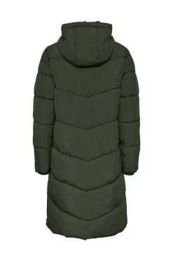 Sobretudo Comprido Acolchoado