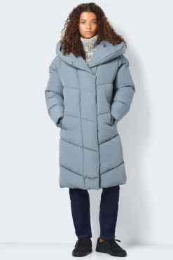 Sobretudo Comprido Acolchoado