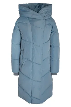 Sobretudo Comprido Acolchoado