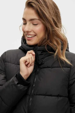 Sobretudo Comprido Acolchoado