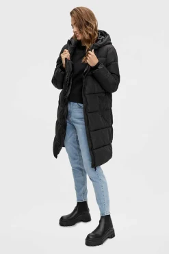 Sobretudo Comprido Acolchoado