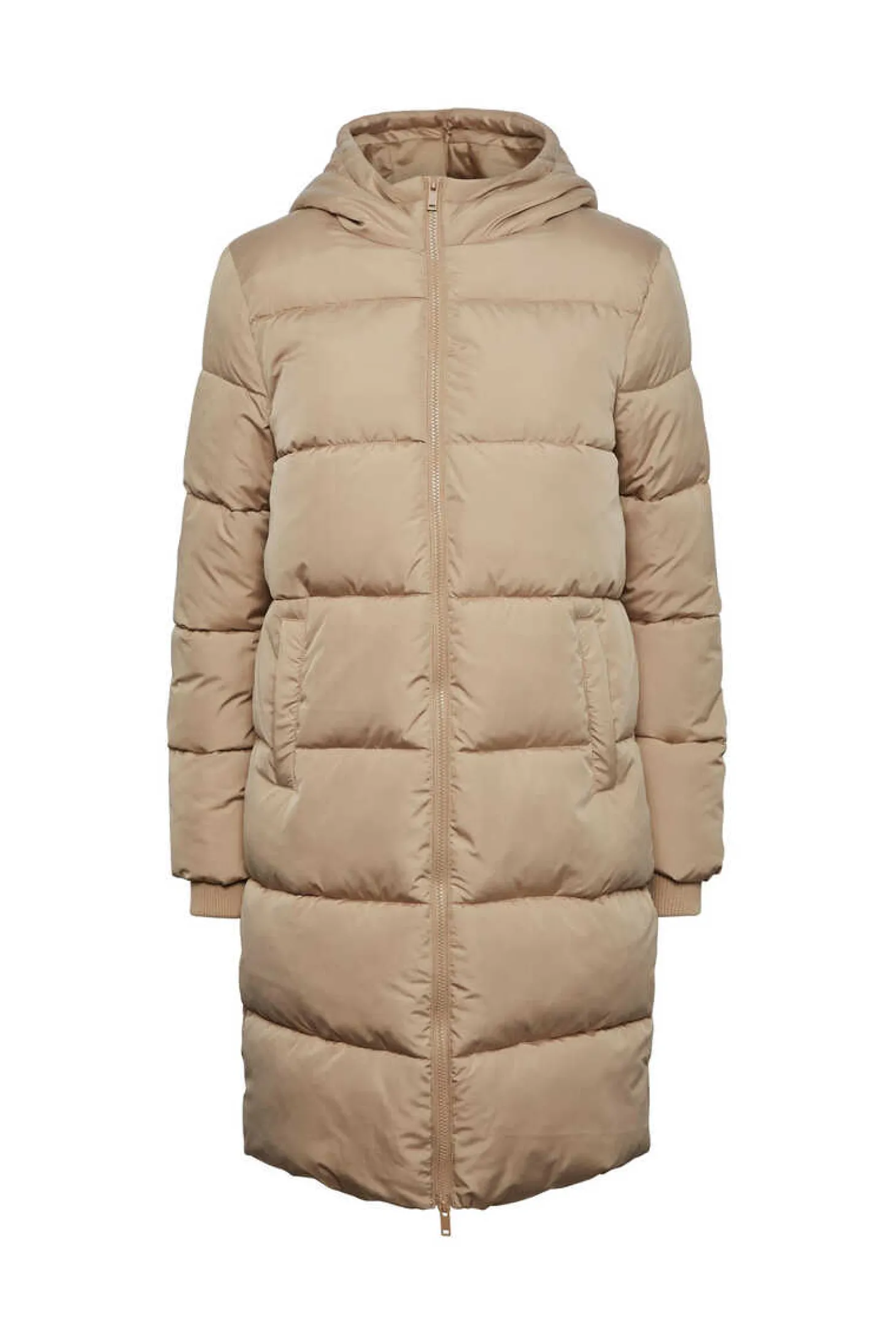 Sobretudo Comprido Acolchoado